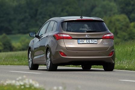 Hyundai i30 cw - das Heck erinnert an den i40