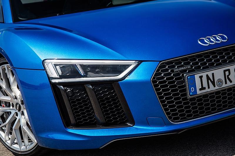 Beim Audi R8 gibt es optional das Laserlicht