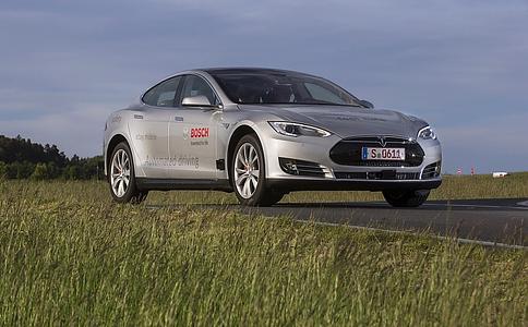 Autonomes fahren bei Bosch - Zwillinge unterwegs