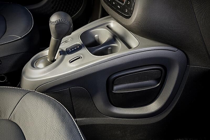 Derr Automatik-Wählhebel im Smart Fortwo