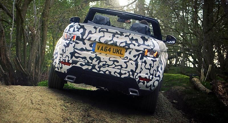 Range Rover Evoque Cabriolet Prototyp