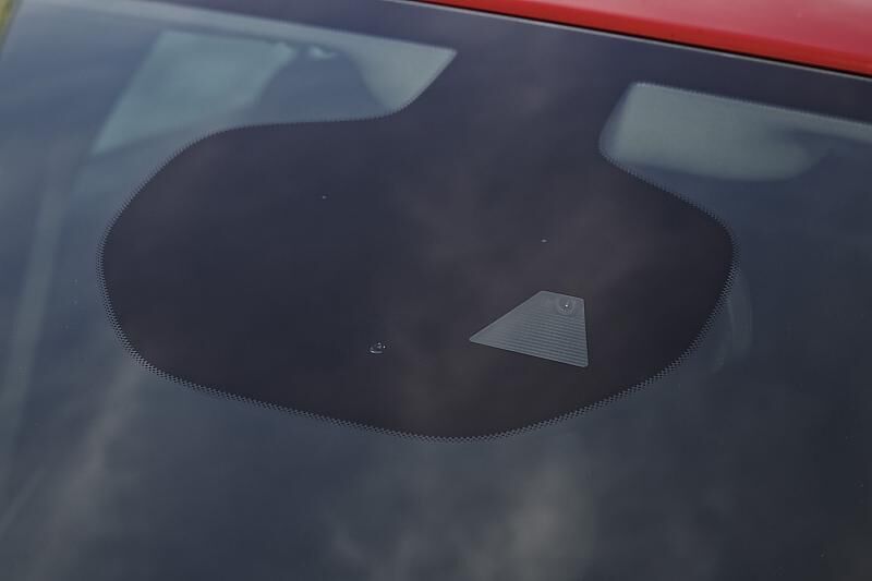 Opel Astra mit Frontkamera