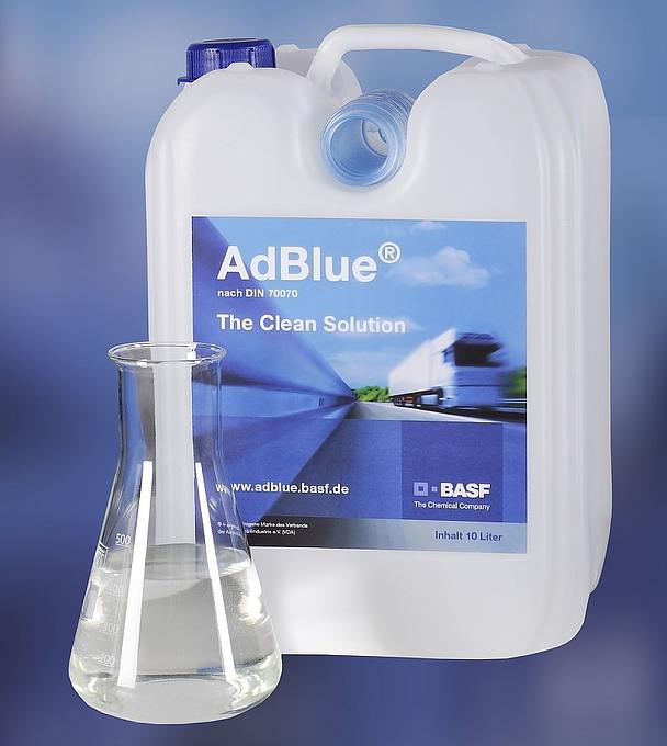 Das Additiv AdBlue von BASF.