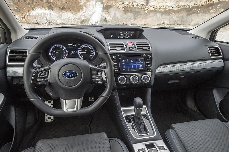 Das Cockpit des Subaru Levorg.