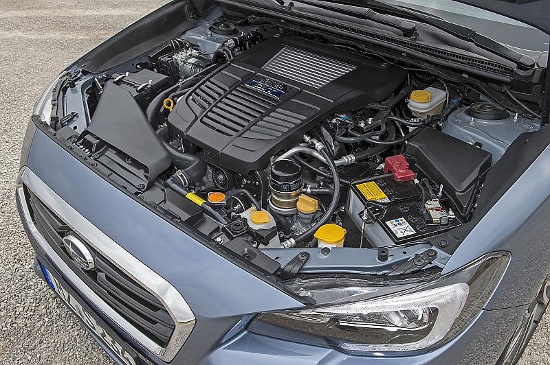 Der 1,6 Liter große Vierzylinder-Boxermotor des Subaru Levorg.