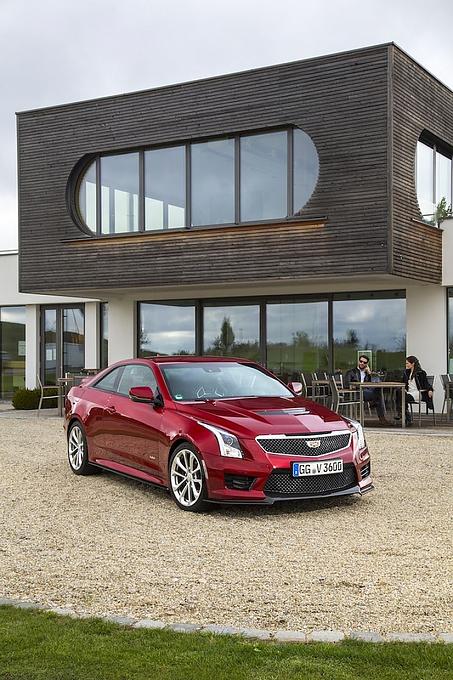 Das Cadillac ATS-V Coupé ist ein Hingucker