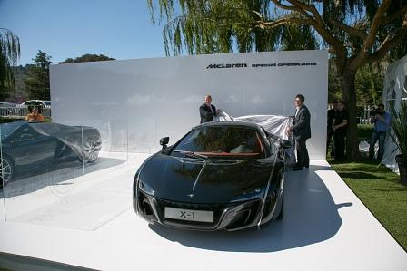 Die Enthüllung des Mclaren X-1 wurde groß insziniert