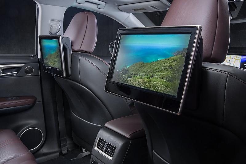 Lexus RX 450h - Bildschirme im Fond