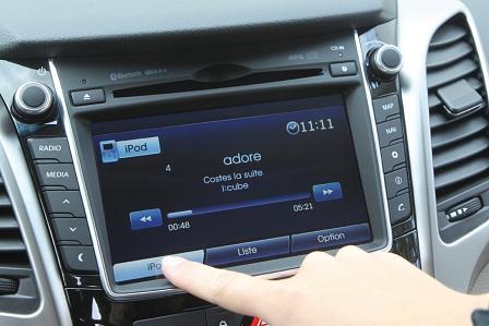 Hyundai i30 cw: das gute Navigationssystem kostet Aufpreis
