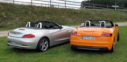 Vergleich Audi TT S Roadster - BMW Z4 sDrive 28i