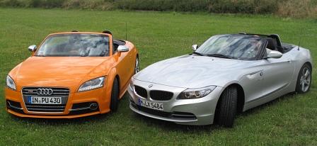 Vergleich Audi TT S Roadster - BMW Z4 sDrive 28i