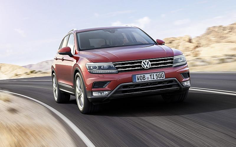 VW Tiguan 2016 auf der IAA 2015
