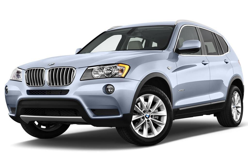 BMW X6 (Baujahr 2013) xDrive35i 5 Türen seitlich vorne mit Felge