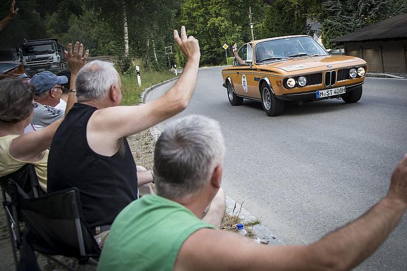 Der BMW 3.0 CSL gehörte zu den Lieblingen der Zuschauer