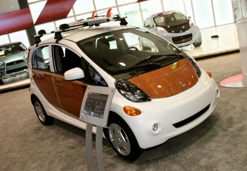 L.A. Auto Show: Mitsubishi I-MiEV als Woody