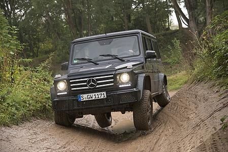 Mercedes-Benz G 350 d - Viel Geld für den Matsch