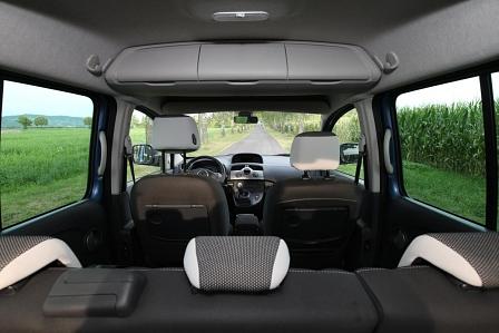 Viel Platz im Renault Kangoo