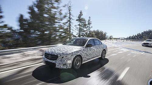 Erprobung Mercedes E-Klasse - Wie von Geisterhand