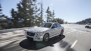 Erprobung Mercedes E-Klasse - Wie von Geisterhand