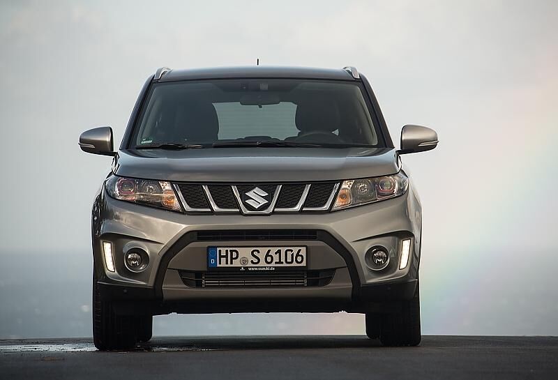 Der neue Suzuki Vitara S ist von außen erkennbar am eigenständigen Kühlergrill