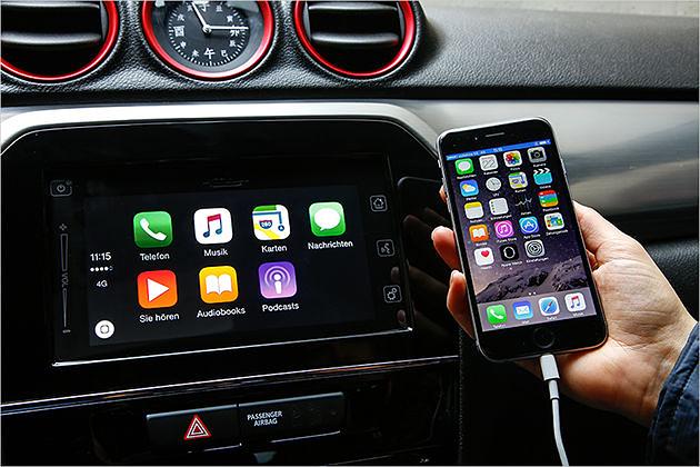 Bislang ist nur die Einbindung von Apple CarPlay möglich