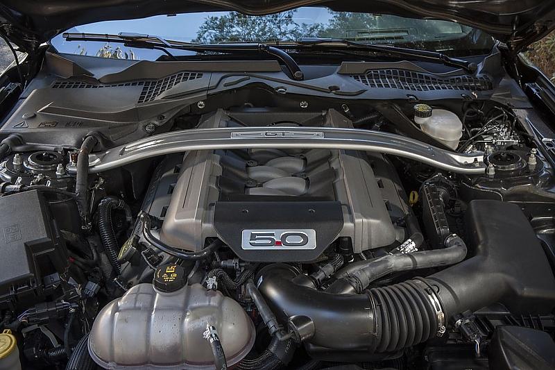 Der V8 Motor leistet 310 kW /421 PS