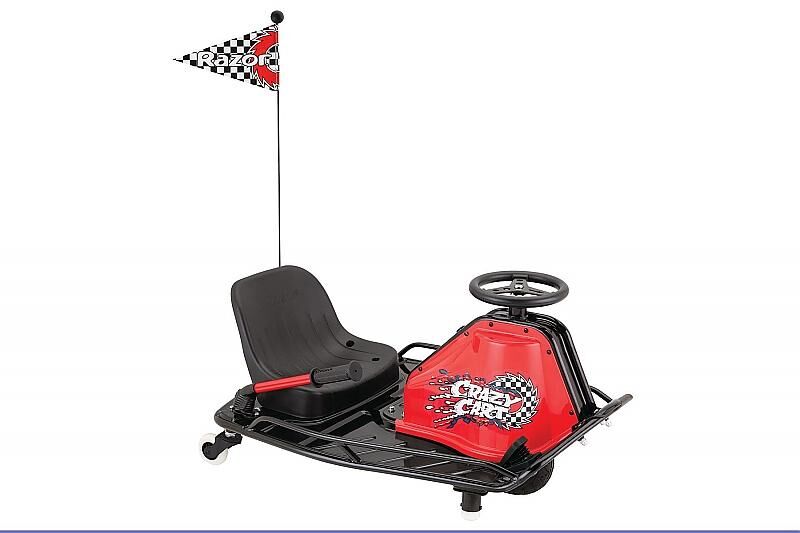 Weniger als 500 Euro kostet ein Razor Crazy Cart.