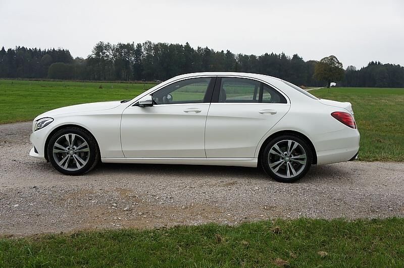 Die Mercedes C 250 d Limousine ist 4,69 Meter lang