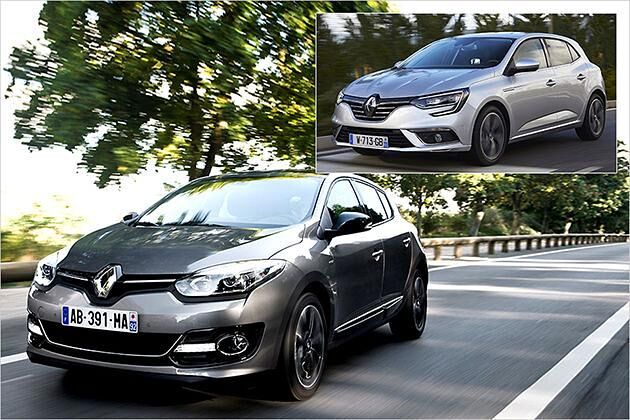 Renault Mégane: Der Neue und der Vorgänger (Bild unten) im Vergleich