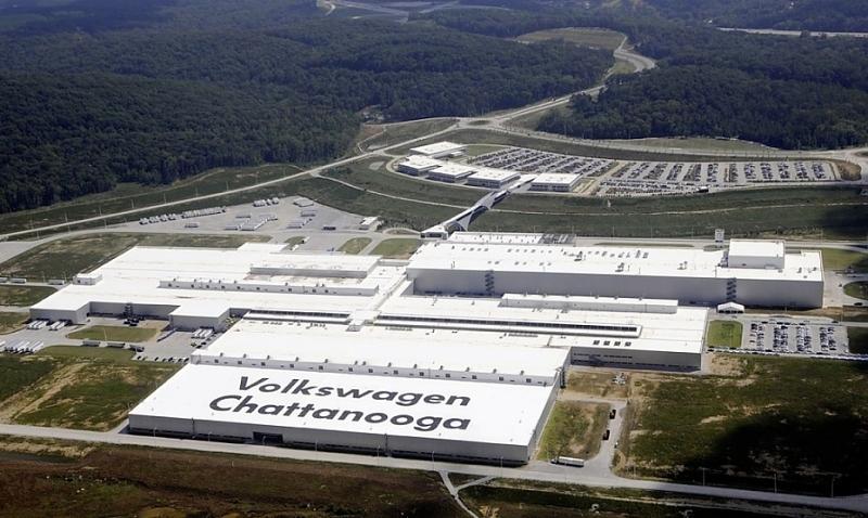 Das Volkswagen Werk in Chattanooga (USA) ist nicht voll ausgelastet