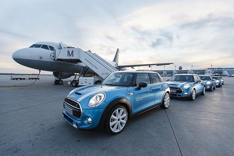 Mini am Münchner Flughafen