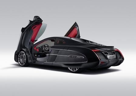 Der Mclaren X-1 ist rund zehn Zentimeter länger als der MP4-12C