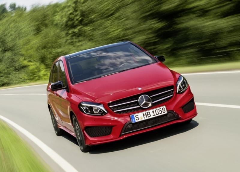 Mercedes B-Klasse Modellpflege 2015