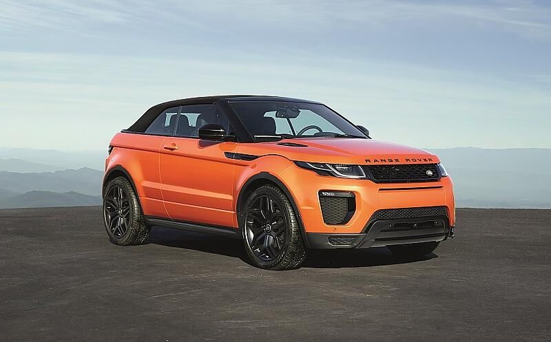 Range Rover Evoque Cabrio - in 21 Sekunden schließt das Dach
