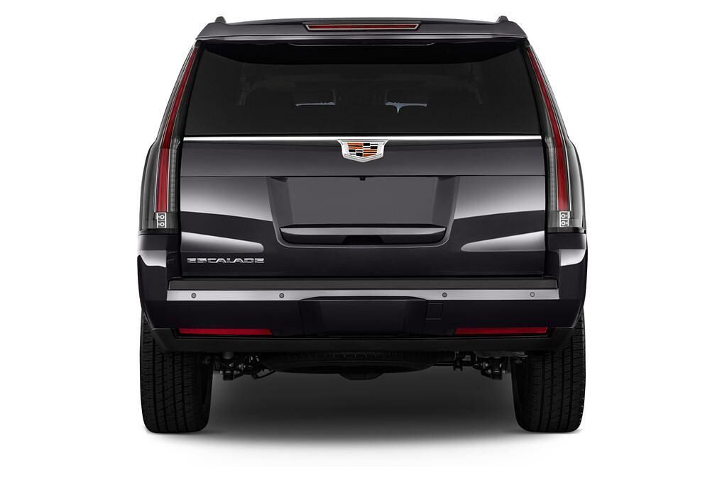 Cadillac Escalade (Baujahr 2015) Premium 5 Türen Heckansicht
