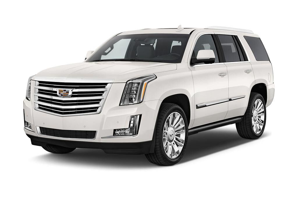 Cadillac Escalade (Baujahr 2016) Platinum 5 Türen seitlich vorne