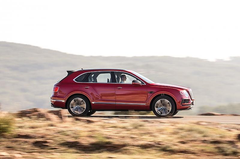 Der Bentayga kann mit bis zu 22 Zoll großen Rädern bestückt werden