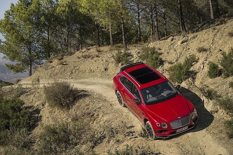 Der Bentley Bentayga W12 hat keine Untersetzungen