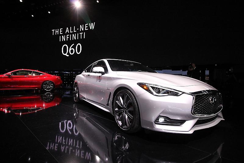 Der Infiniti Q60 feiert in Detroit seine Weltpremiere.