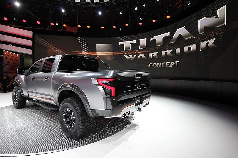 Das Nissan Titan Warrior Concept hat einen Diesel als Motor