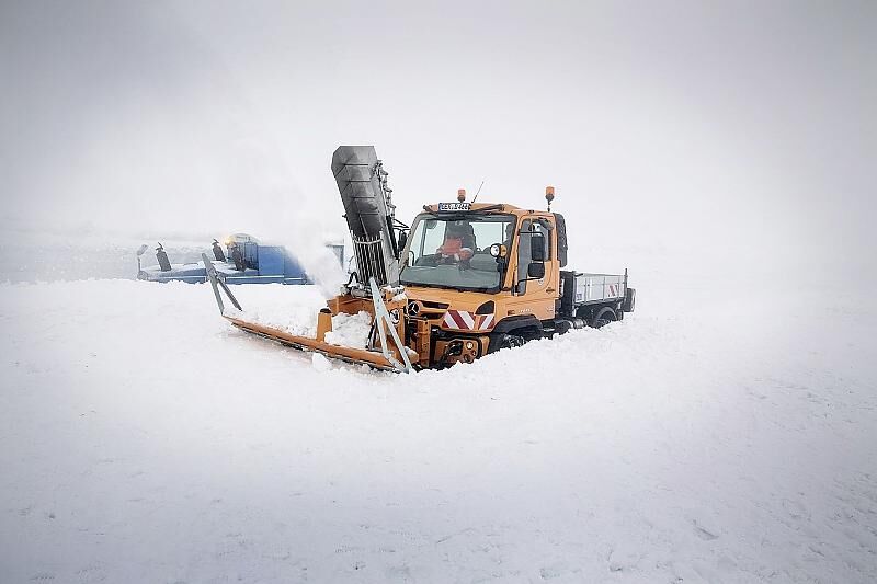 Selbst hoher Schnee ist kein Problem