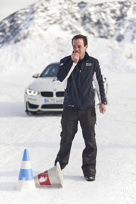 Florian Wimmer ist seit vier Jahre beim BMW-Fahrertraining dabei