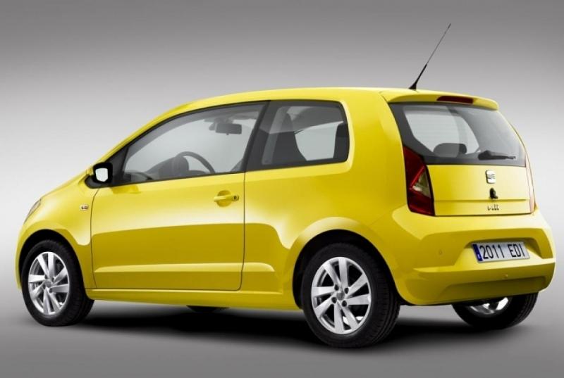 Der Seat Mii hat knallige Farben