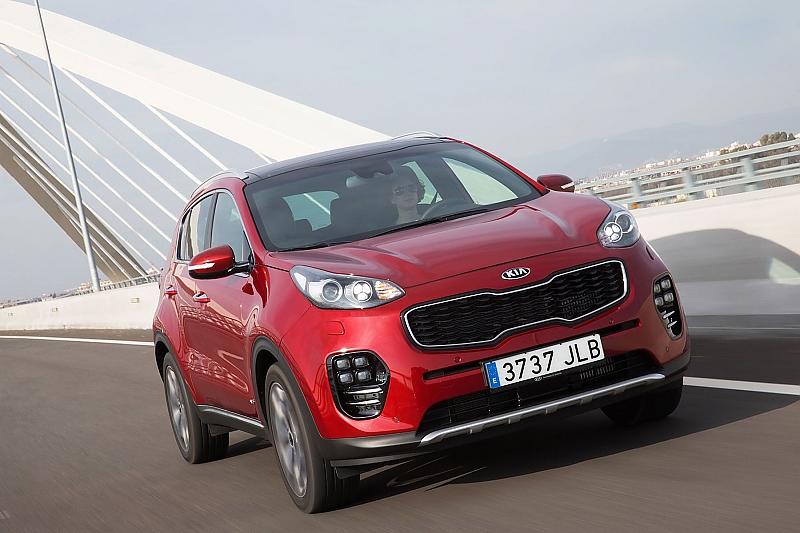 Der Kia Sportage schaut dynamisch aus