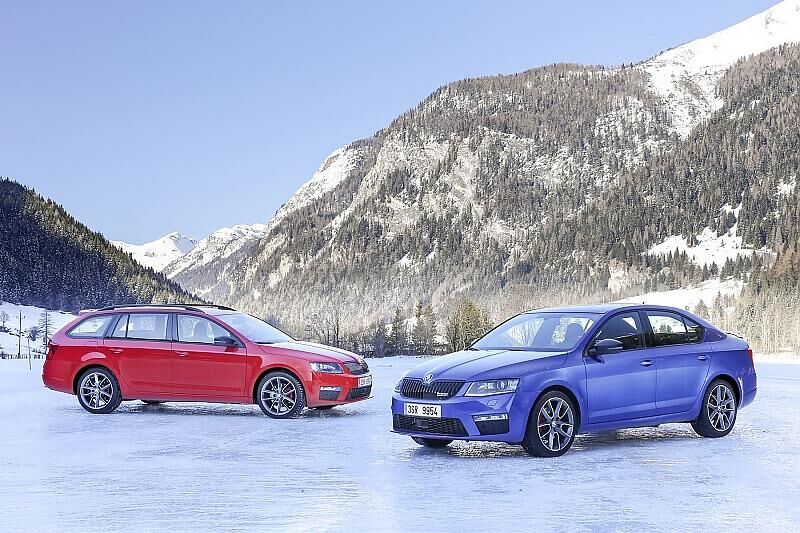 Der Skoda Octavia RS 4x4 ist sowohl als Limousine als auch als Combi erhältlich