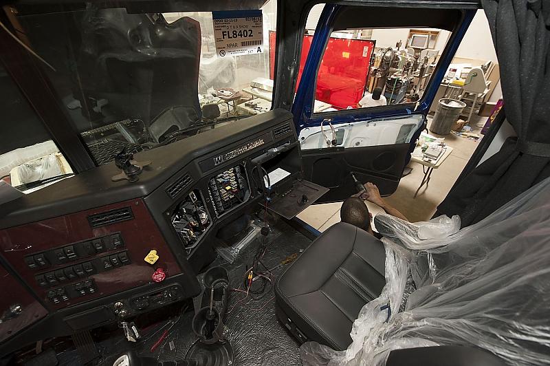 Beim Aufbau des Vehikels war viel handwerkliches Geschick nötig