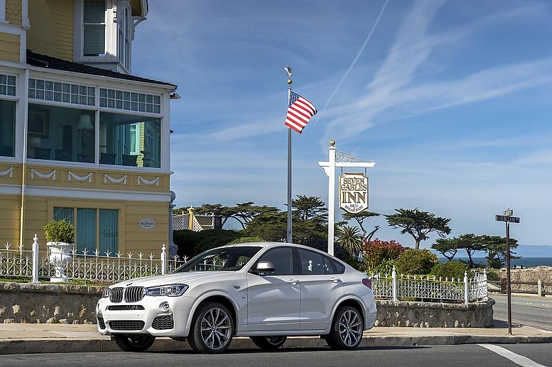 BMW X4 xDrive M40i - unterwegs in Monterey