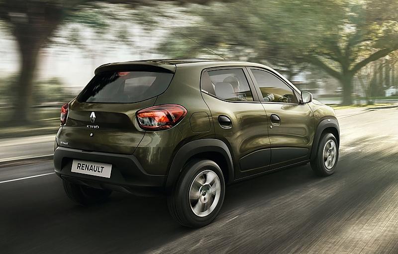 Renault Kwid Indien 2015 - der Motor leistet 54 PS und 72 Nm