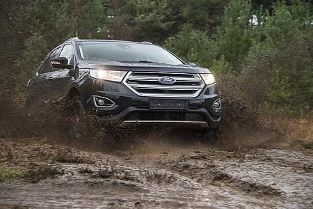 Mitfahrt im Ford Edge - Ein Hauch Premium