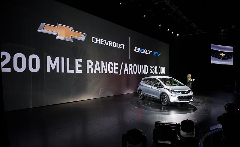 Chevrolet Bolt EV - Star auf den Automesse in Las Vegas und detroit